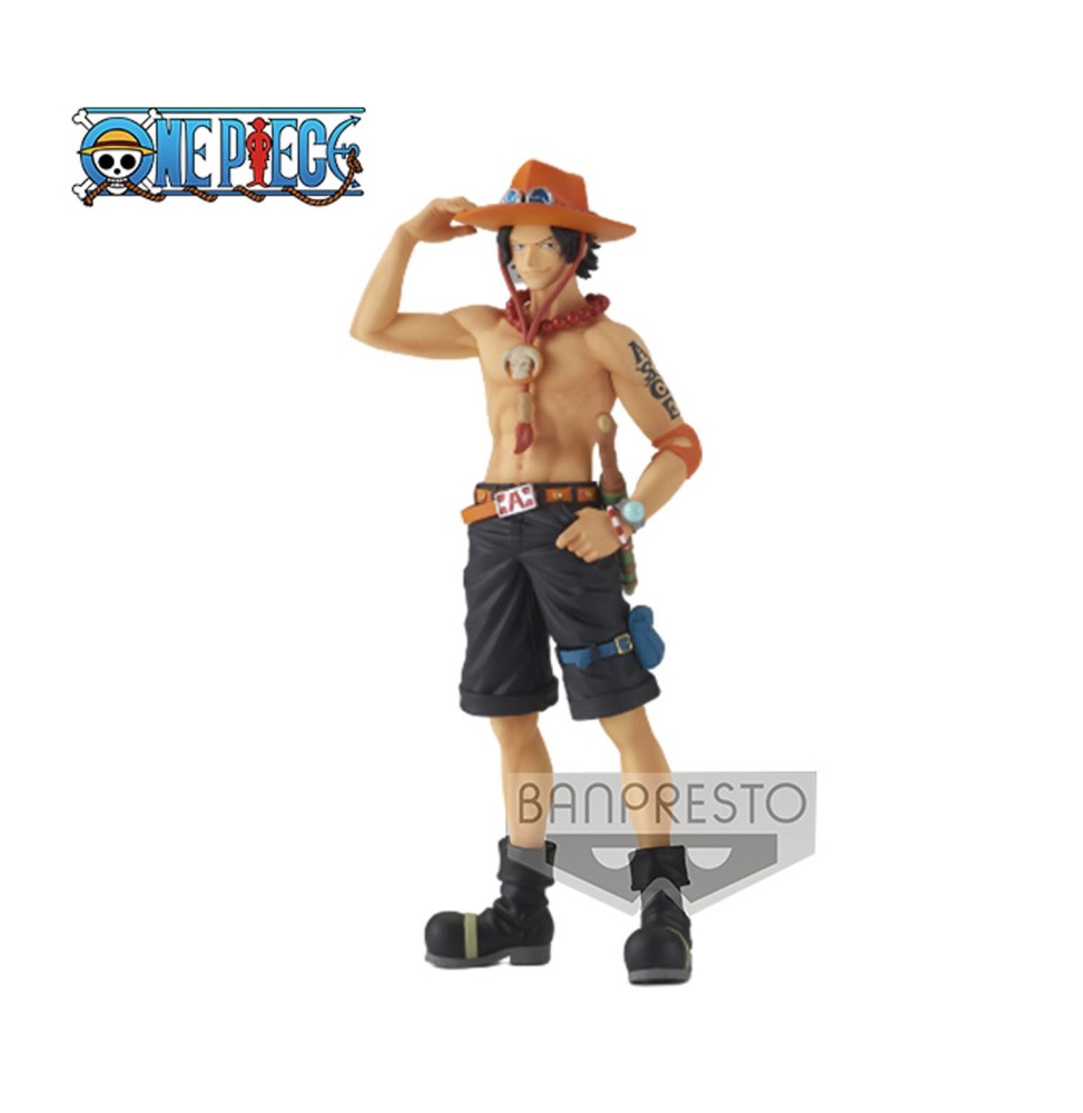 Figurine One Piece - Portgas D Ace Grandline Wanokuni DXF 17cm