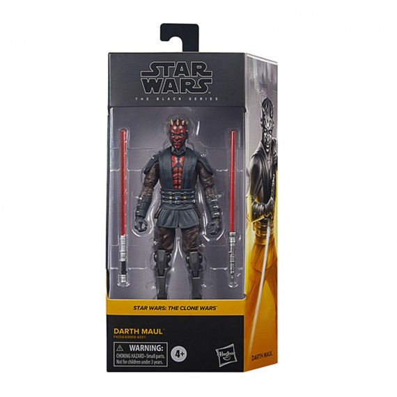 Figurine Star Wars Clone Wars - Darth Maul Black Series 15cm