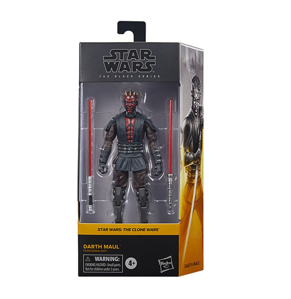 Figurine Star Wars Clone Wars - Darth Maul Black Series 15cm