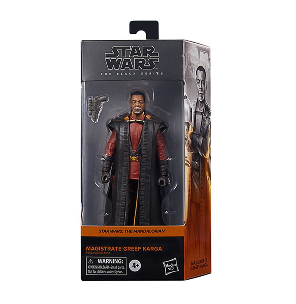 Figurine Star Wars Mandalorian - Magistrate Greef Karga Black Series 15cm