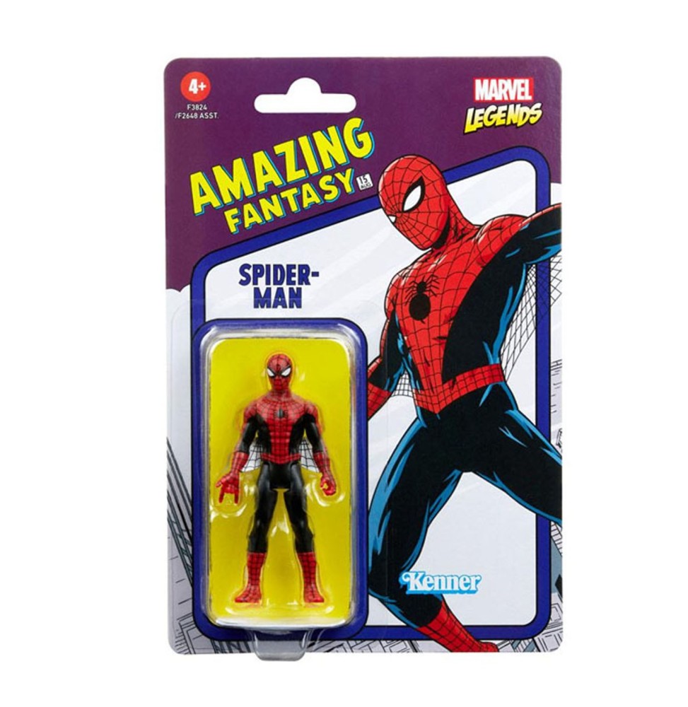 Figurine Marvel Legends - Retro Spider-Man 10cm