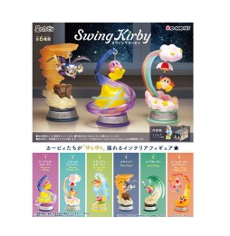 Boite de 6 Figurines Kirby Terrarium Swing Kirby