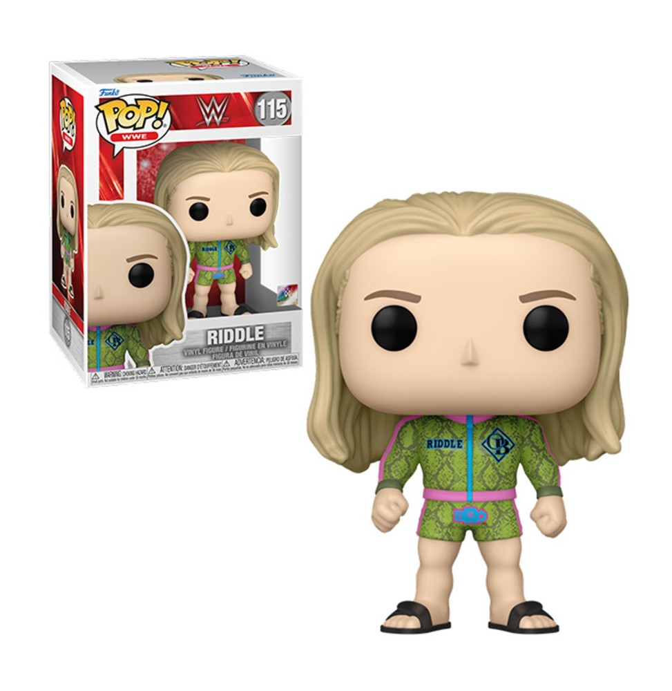 Figurine WWE - Matt Riddle Pop 10cm