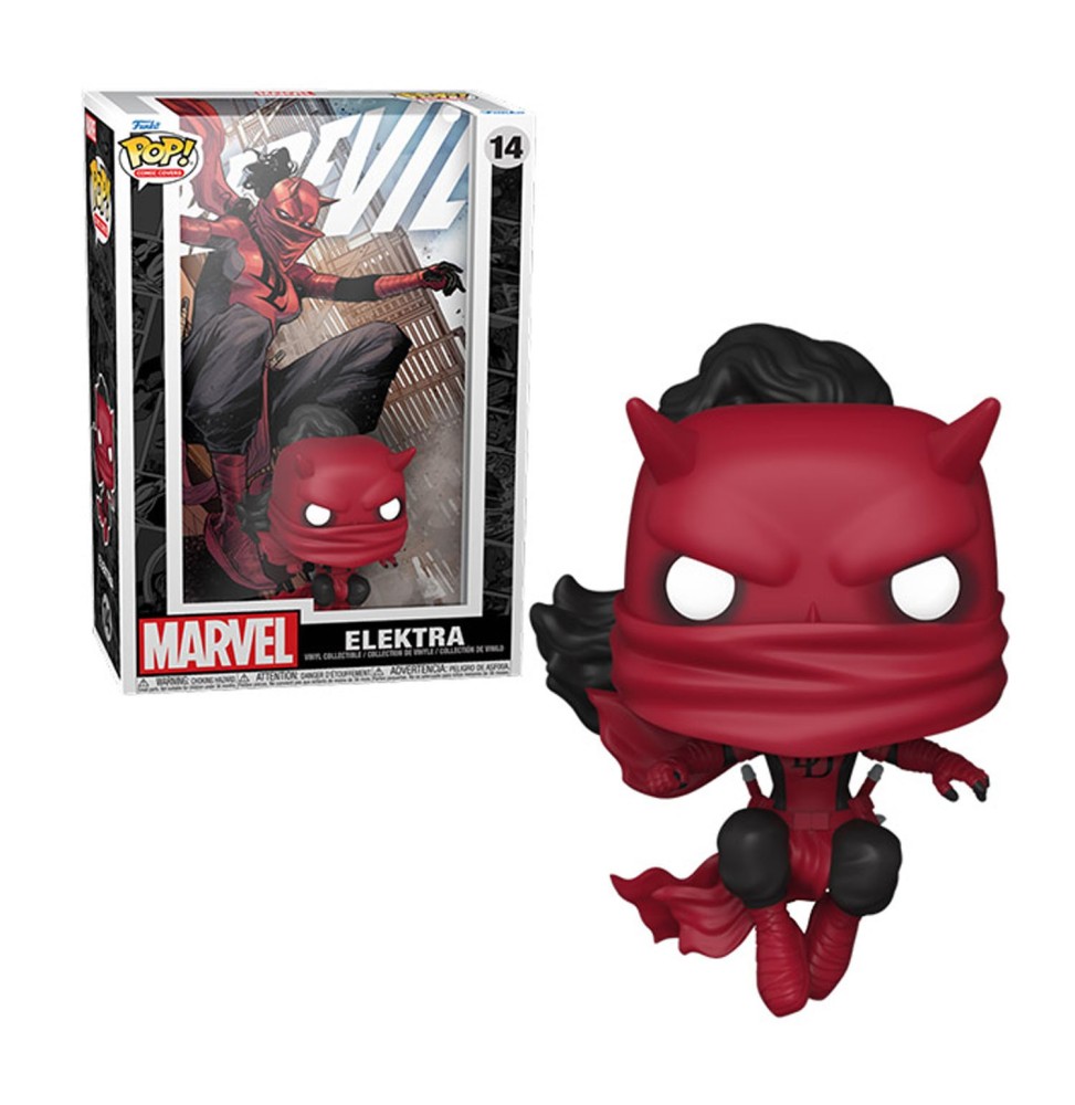 Figurine Marvel Daredevil - Elektra Comic Cover Pop 10cm