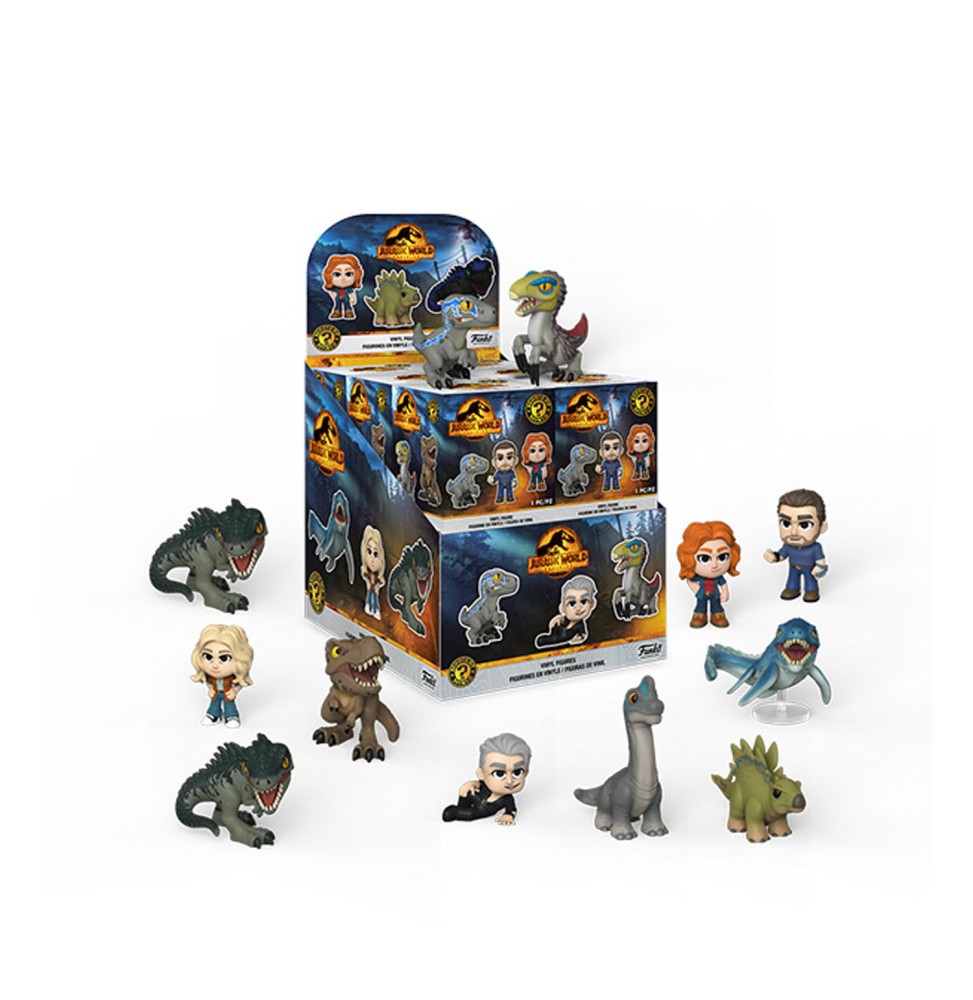 Figurine Jurassic World 3 Mystery Minis - 1 Boîte Au Hasard