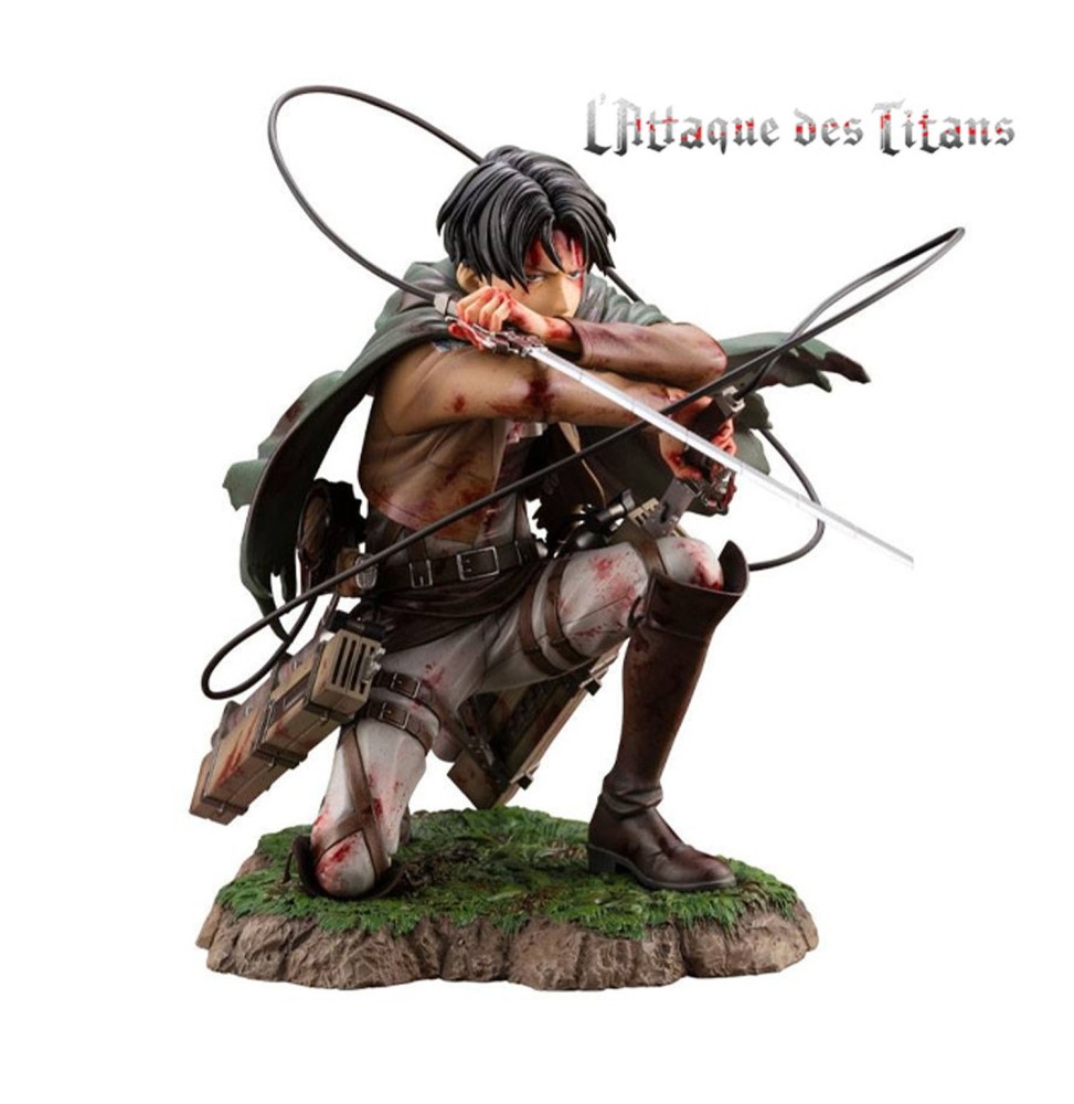 Figurine Attaque Des Titans - Levi Fortitude ARTFX 17cm