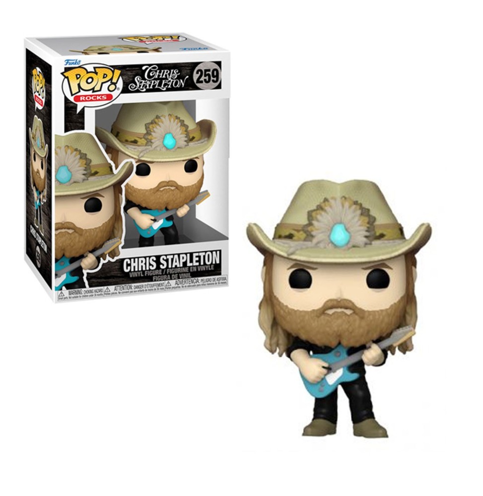 Figurine Rocks - Chris Stapleton Pop 10cm