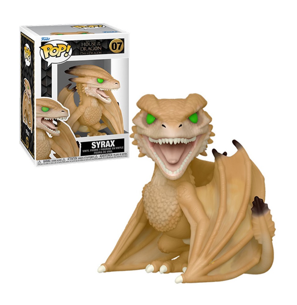 Figurine Game Of Thrones House of the Dragon - Syrax Dragon Pop 10cm