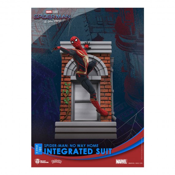 Diorama Marvel - Spider-Man Integrated Suit D-Stage 16cm