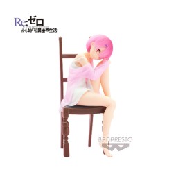 Figurine Re Zero Starting Life In Another World - Relax Time Ram 18cm