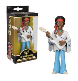 Figurine Rocks - Jimi Hendrix Gold 13cm