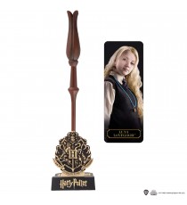 Réplique Harry Potter - Stylo baguette Luna Lovegood et support 25cm