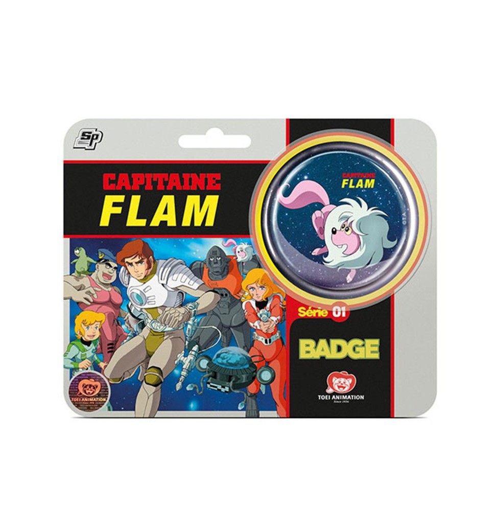 Badge Capitaine Flam - Limaye 5cm