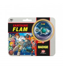 Badge Capitaine Flam - Cosmolem 5cm