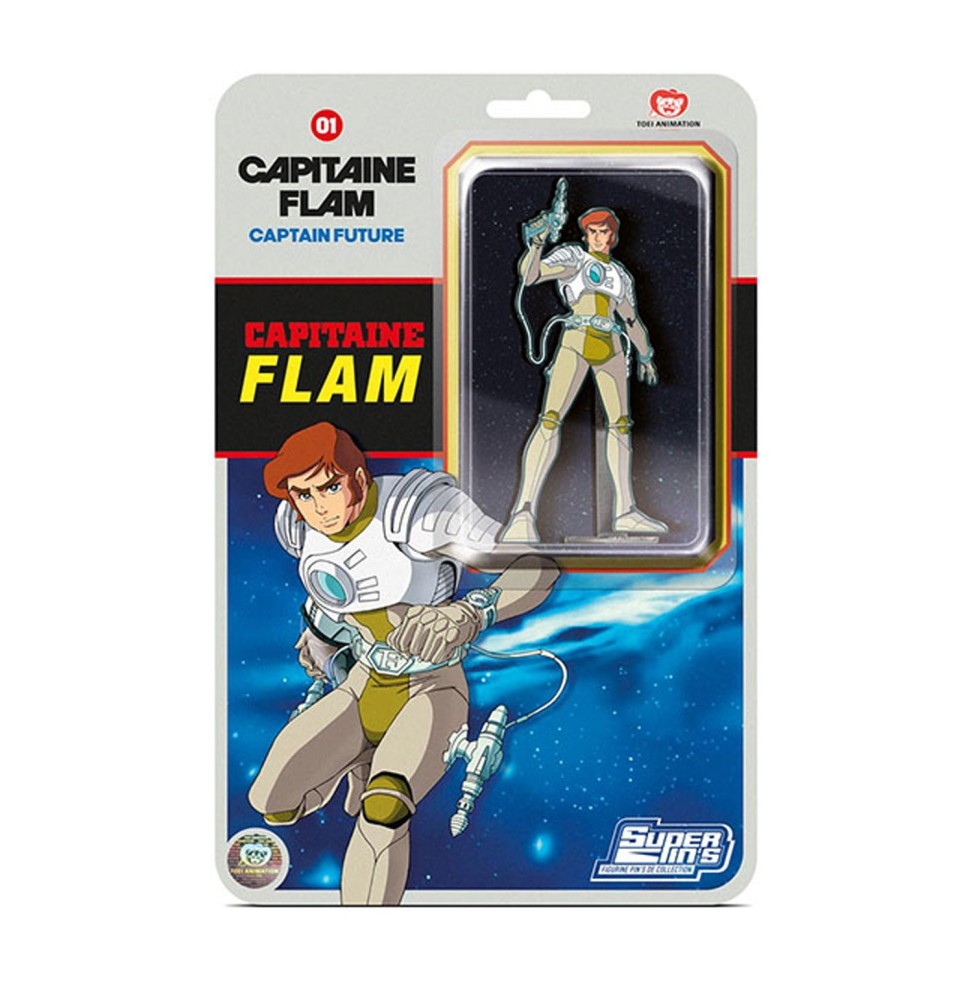 Pins Capitaine Flam - Curtis Newton 10cm