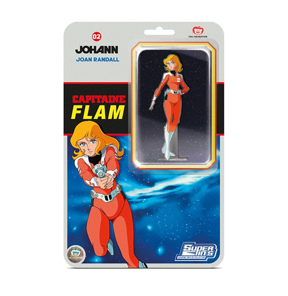 Pins Capitaine Flam - Johann 10cm