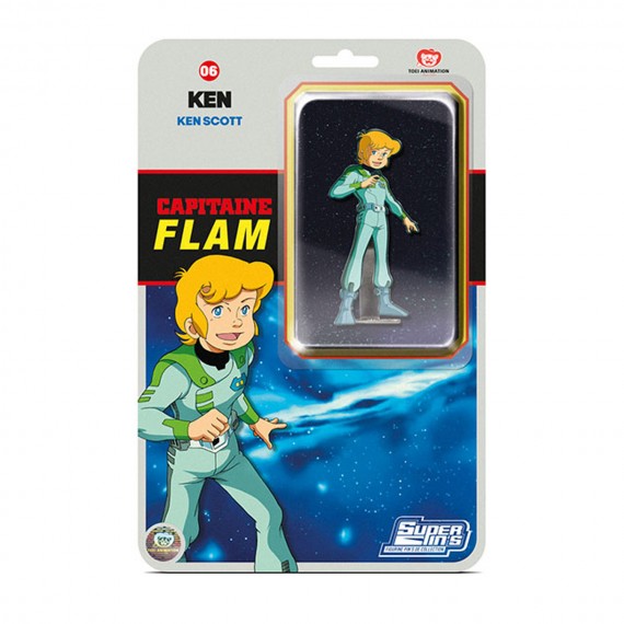 Pins Capitaine Flam - Ken 10cm