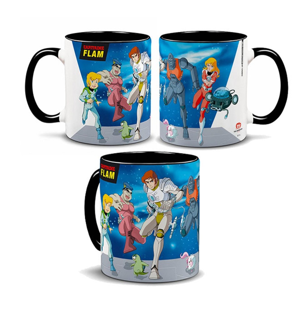 Mug Capitaine Flam - Depart Mission 9cm