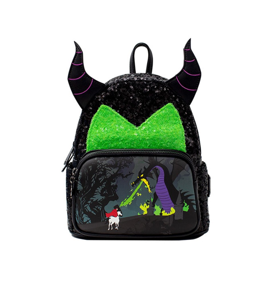 Mini Sac A Dos Disney - Sleeping Beauty Malefique Exclu