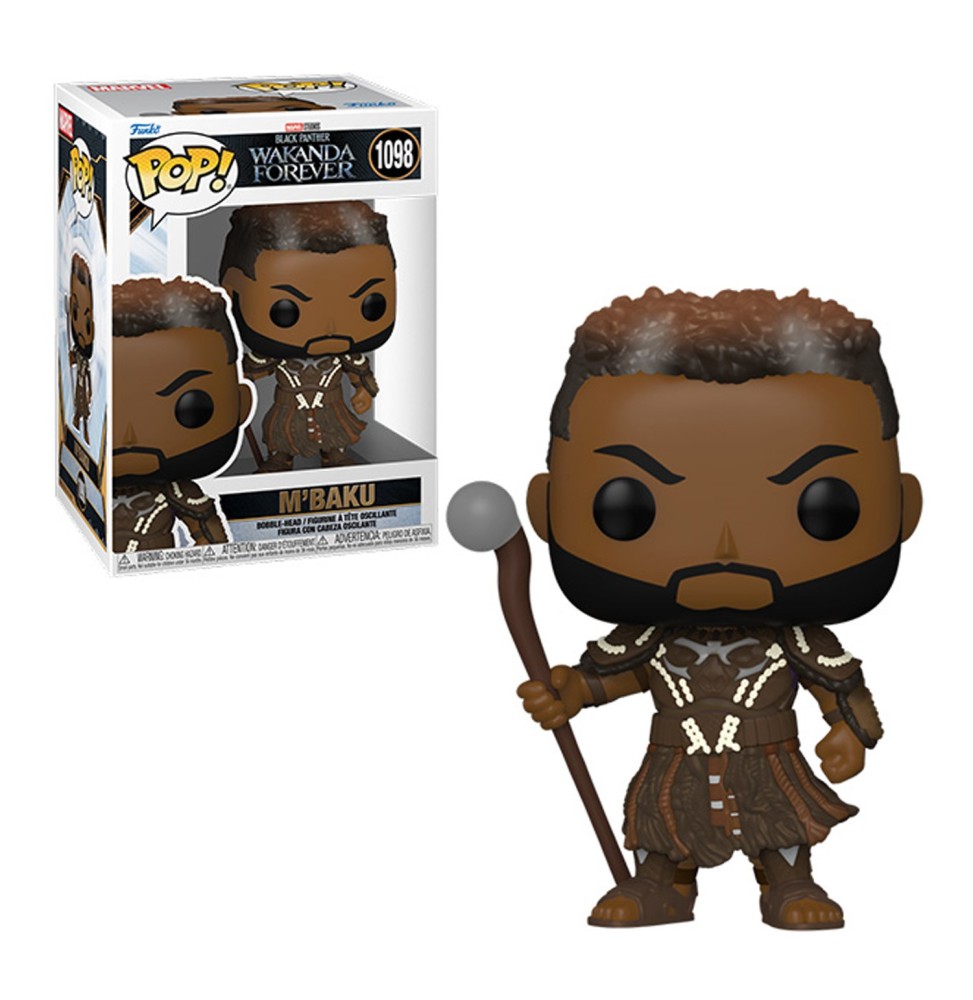 Figurine Marvel Black Panther Wakanda Forever - M'Baku Pop 10cm