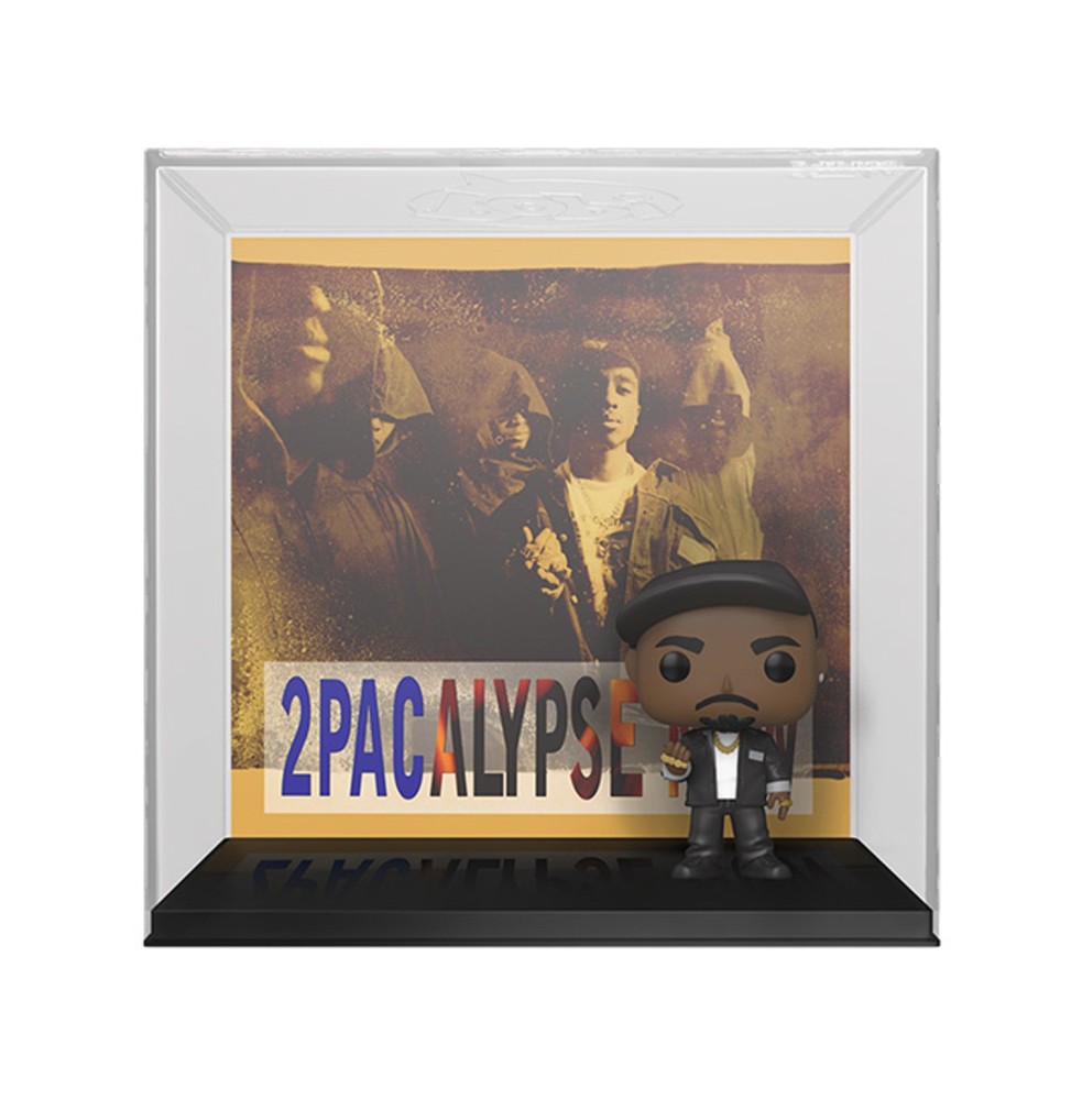 Figurine Tupac - 2 Pacalypse Now Pop Album 10cm