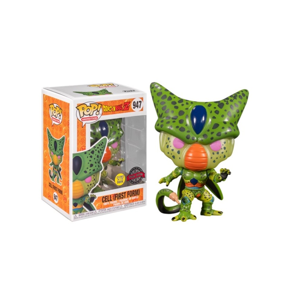 Figurine DBZ - Cell First Form Glow Exclu Pop 10 cm