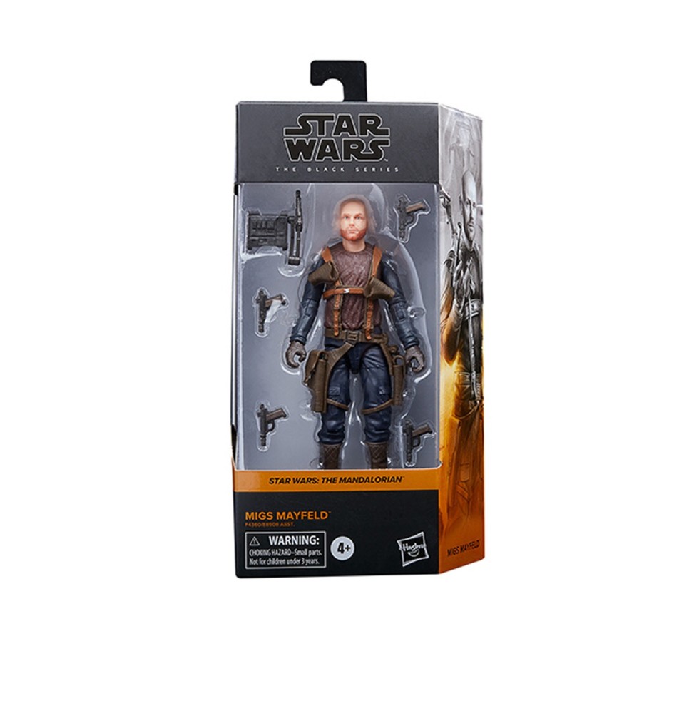 Figurine Star Wars Mandalorian - Migs Mayfeld Black Series 15cm