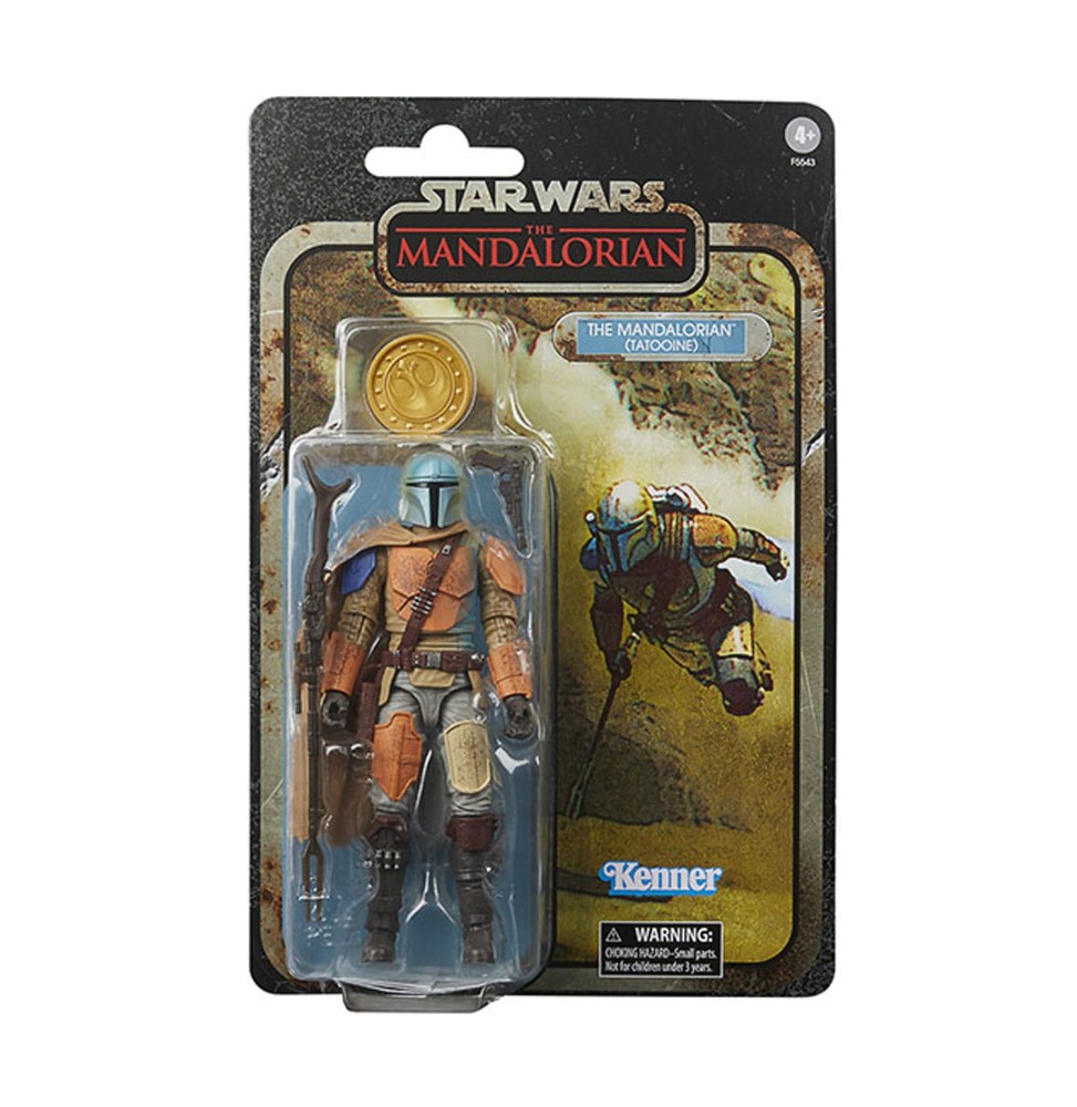 Figurine Star Wars Mandalorian - Mandalorian Tatooine Black Series Credit Collection 15cm