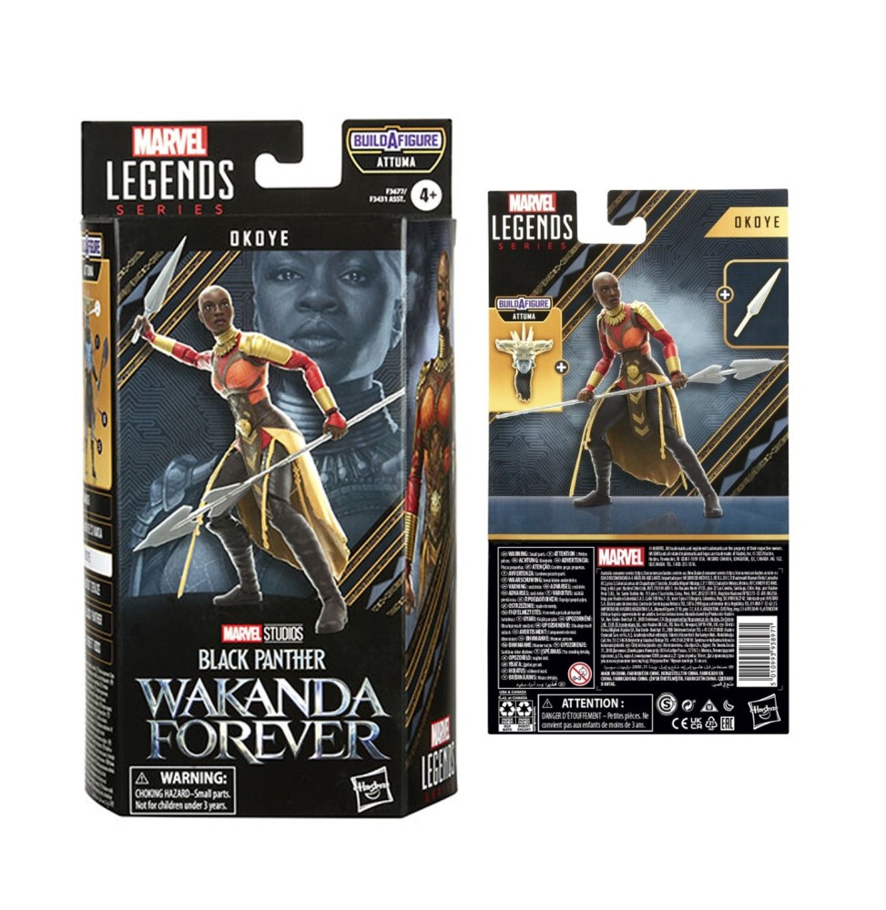 Figurine Marvel Legends Black Panther Wakanda Forever - Okoye 15cm