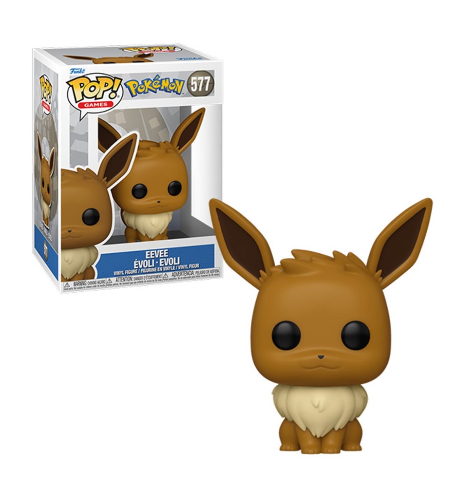 Figurine Pokemon - Eevee / Evoli Pop 10cm