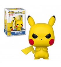 Figurine Pokemon - Grumpy Pikachu Pop 10cm