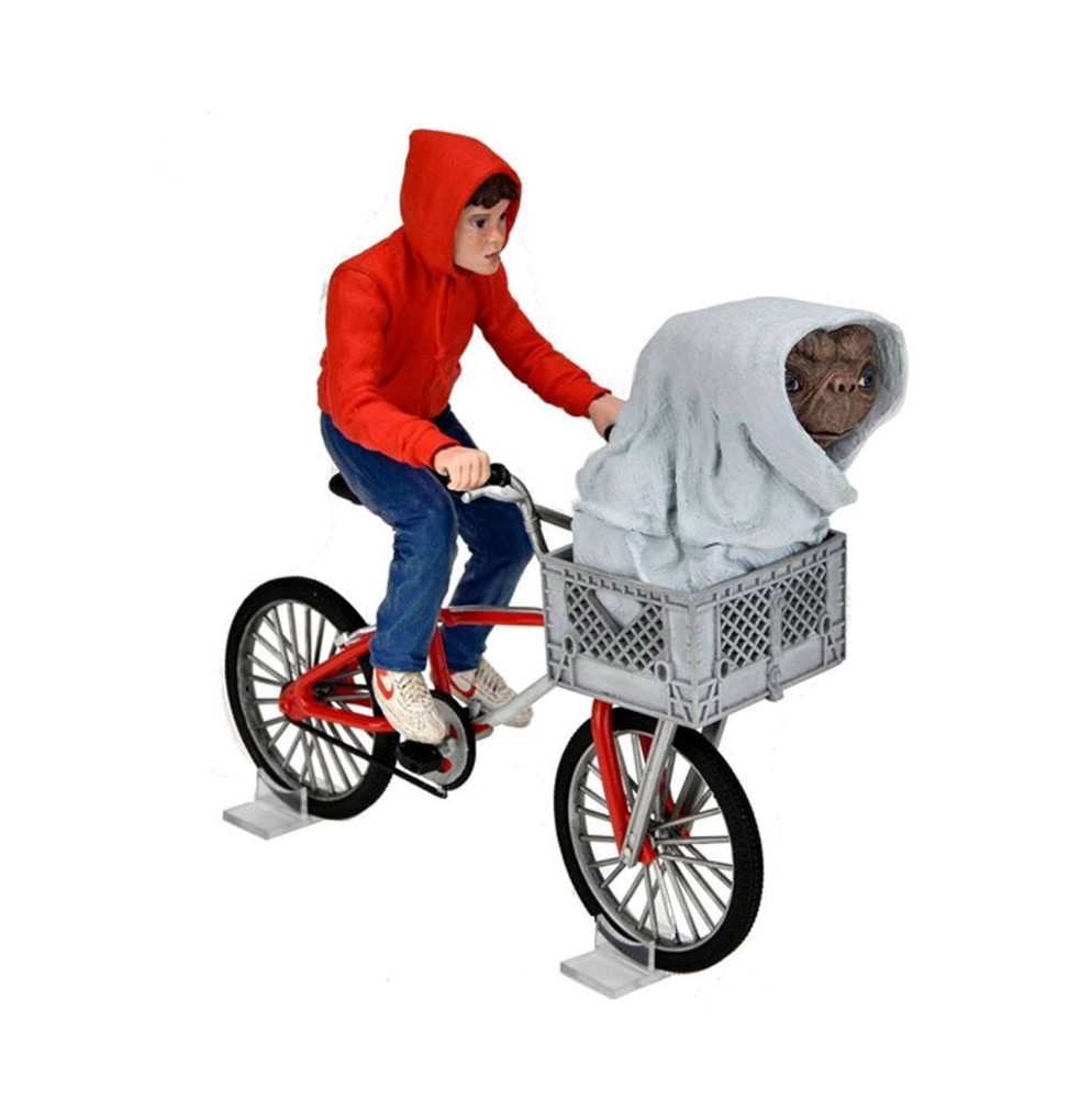 Figurine E.T L'extraterrestre 40Th - Elliott & E.T. Bicyclette 13cm