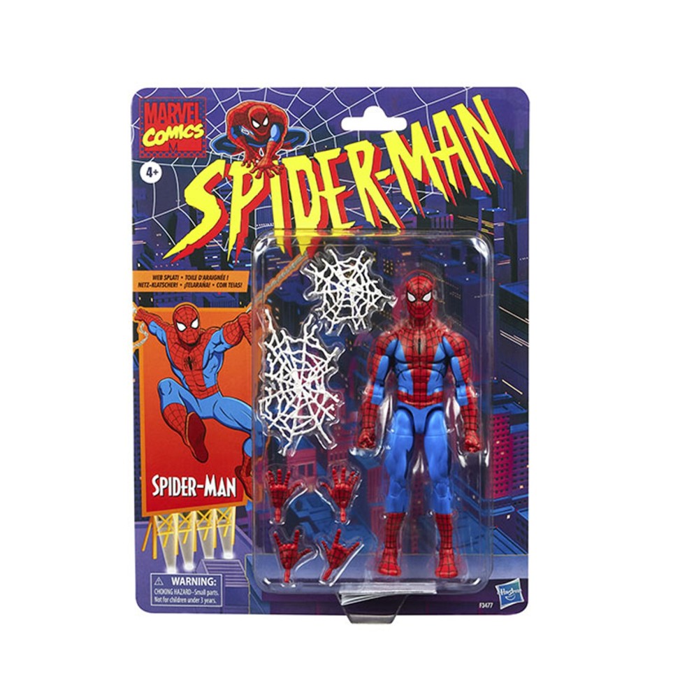 Figurine Marvel Legends Retro - Spider-Man 15cm