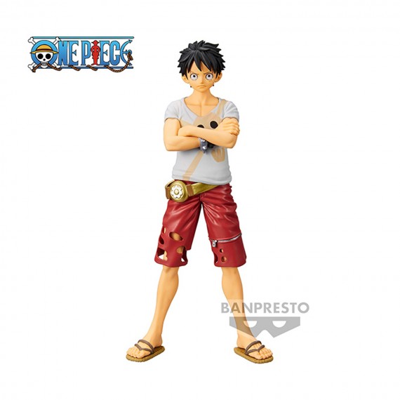 Figurine One Piece - Luffy Dxf Grandline Men Vol 6 16cm