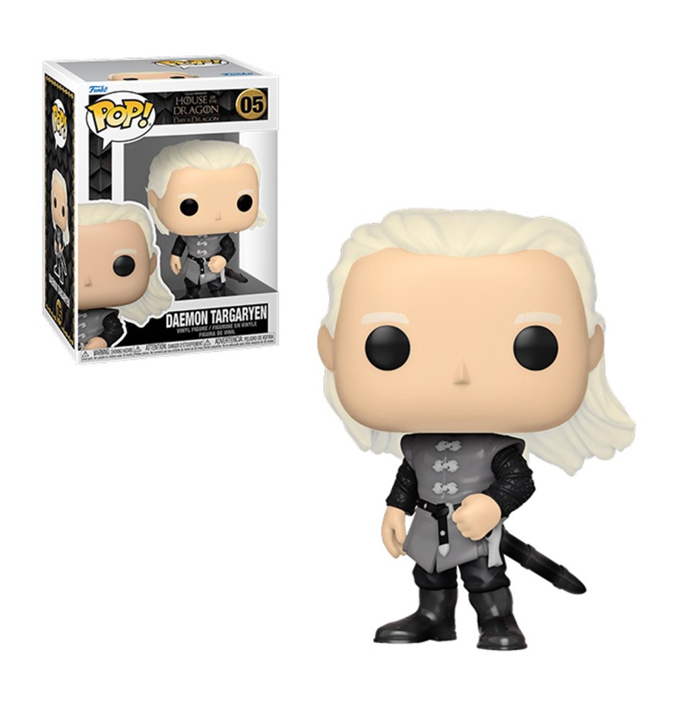 Figurine Game Of Thrones House of the Dragon - Daemon Targaryen Pop 10cm