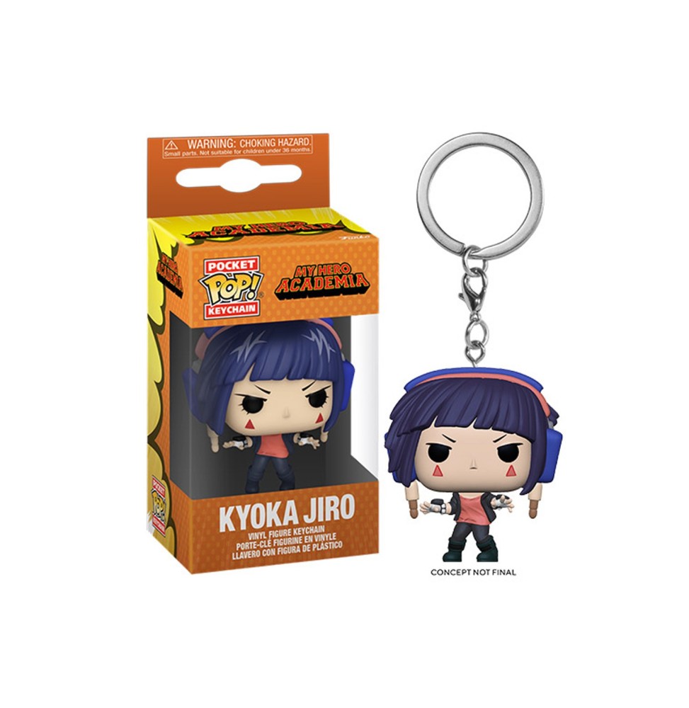 Porte Clé My Hero Academia - Kyouka Jiro Pocket Pop 4cm