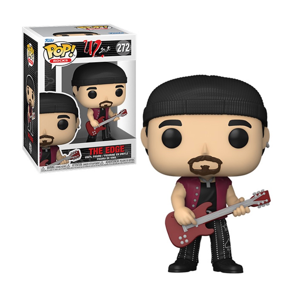 Figurine U2 Zoo Tv - Edge Pop 10cm