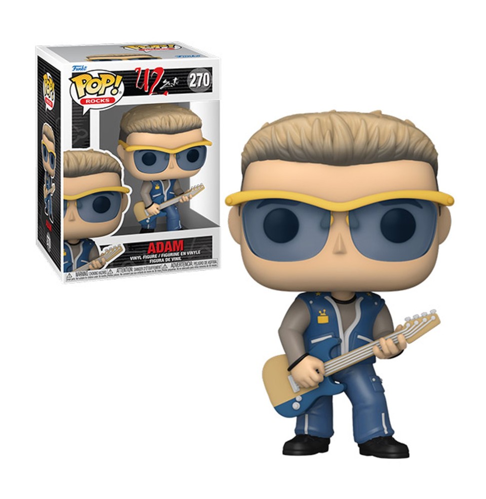 Figurine U2 Zoo Tv - Adam Pop 10cm