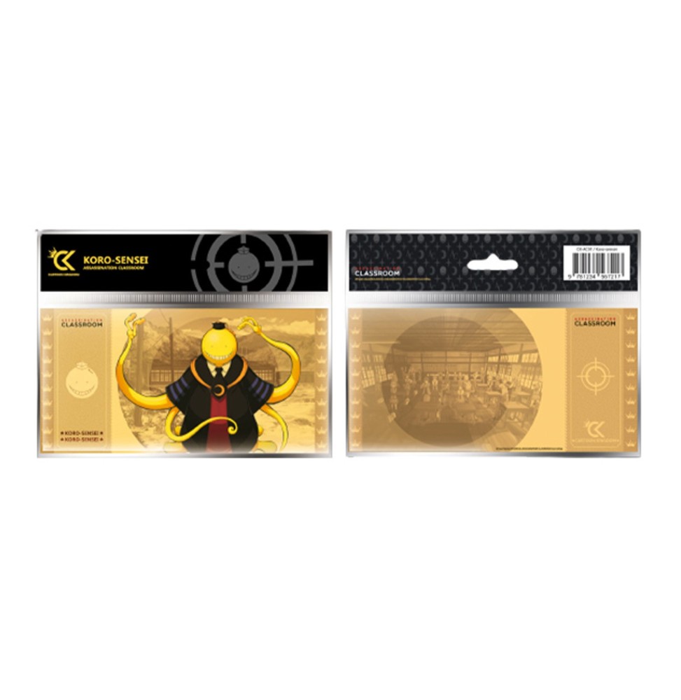 Golden Ticket Assassination Classroom - Koro Sensei 1 Col.1