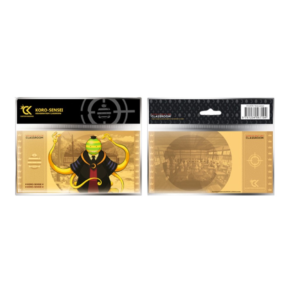 Golden Ticket Assassination Classroom - Koro Sensei 3 Col.1