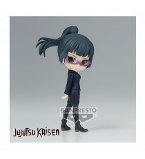 Figurine Jujutsu Kaisen - Maki Zenin Q Posket Petit Vol 2 A 7cm