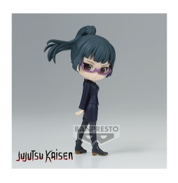 Figurine Jujutsu Kaisen - Maki Zenin Q Posket Petit Vol 2 A 7cm