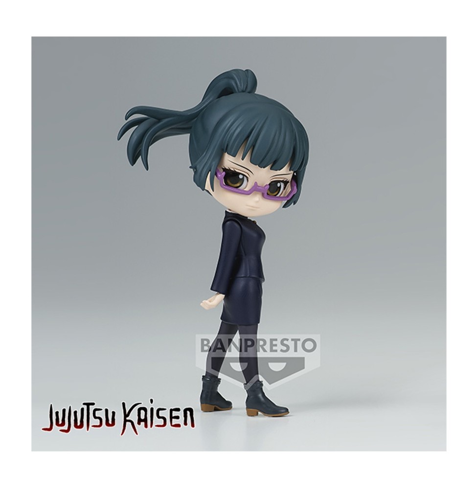 Figurine Jujutsu Kaisen - Maki Zenin Q Posket Petit Vol 2 A 7cm