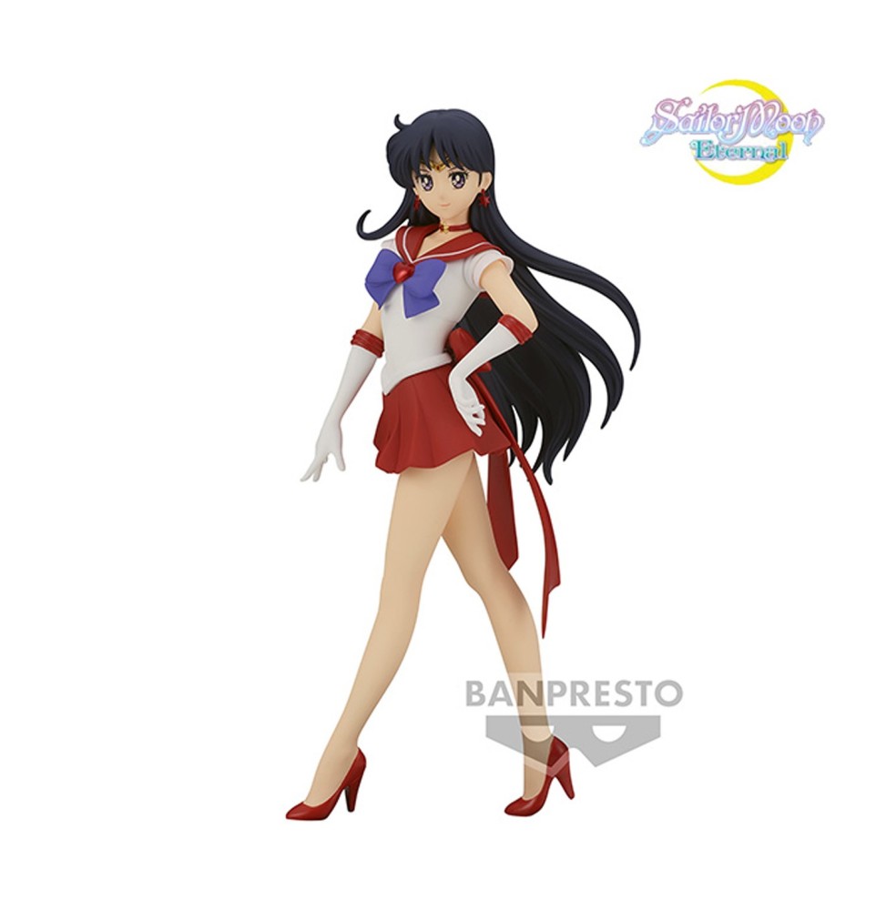 Figurine Sailor Moon - Super Sailor Mars Glitter & Glamours 23cm