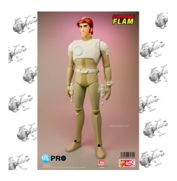 Figurine Capitaine Flam - Curtis Newton 40cm