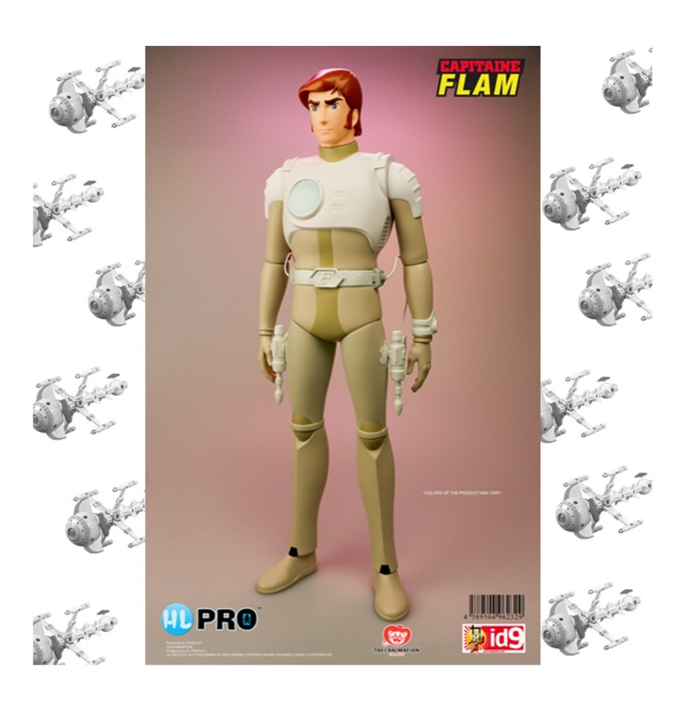 Figurine Capitaine Flam - Curtis Newton 40cm