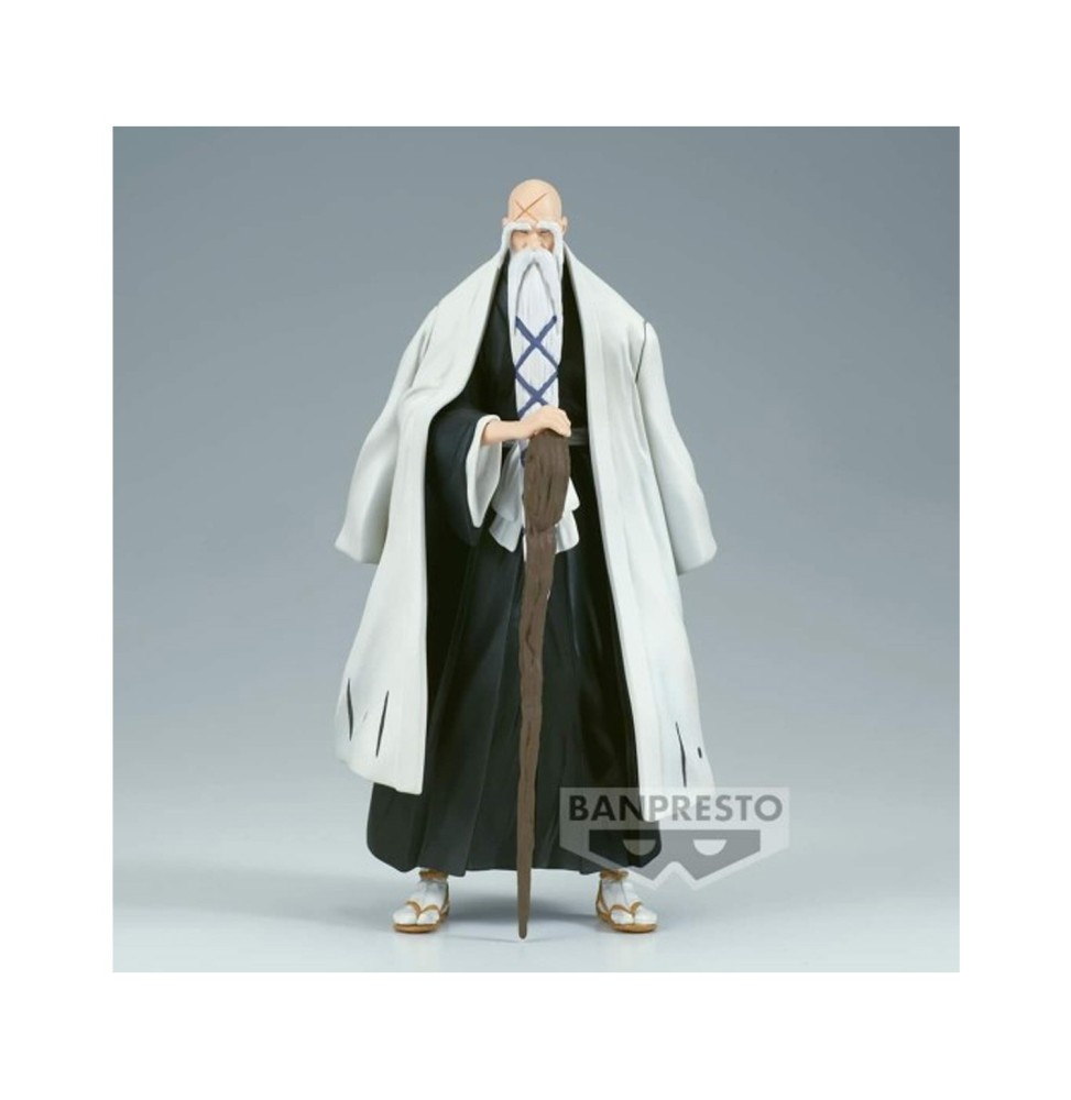 Figurine Bleach Solid And Souls - Shigekuni Yamamotogenryusai 15cm