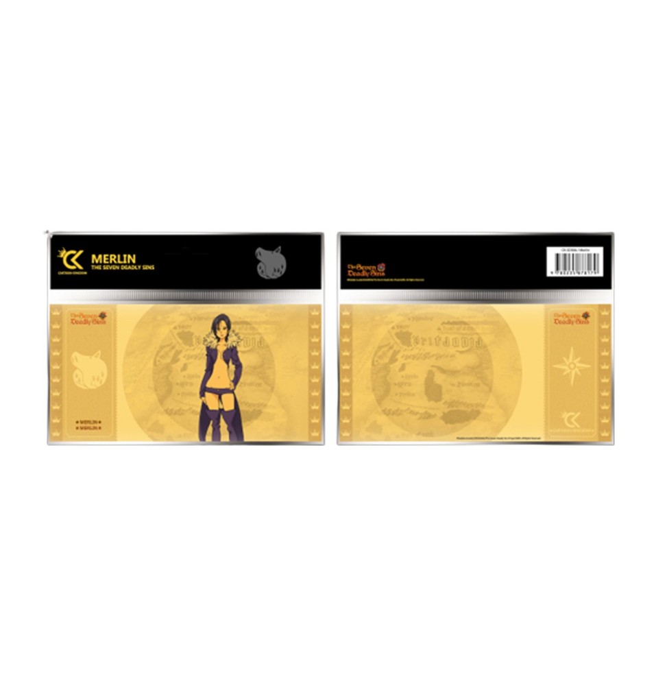 Golden Ticket Seven Deadly Sins - Merlin Col.1