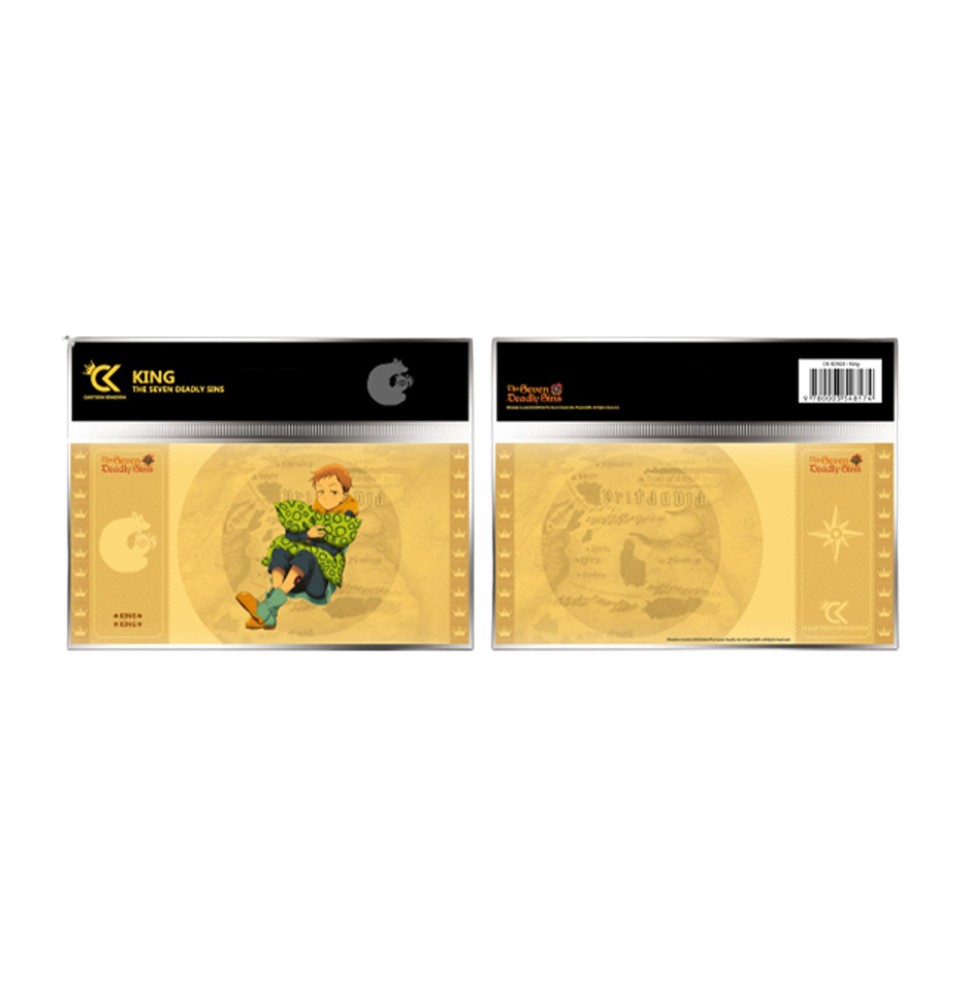 Golden Ticket Seven Deadly Sins - King Col.1