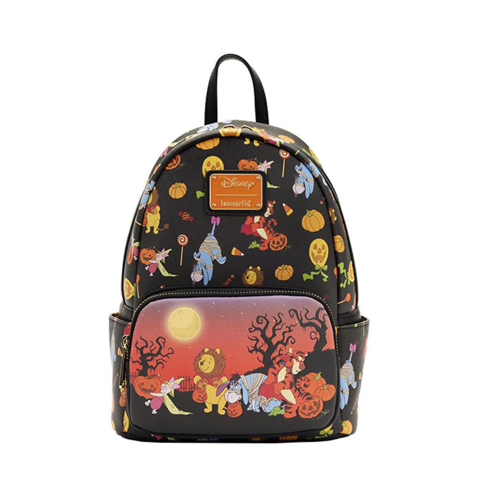 Mini Sac A Dos Disney - Winnie The Pooh Halloween Group